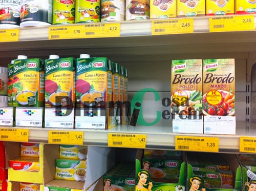 coupon brodo knorr scaffale