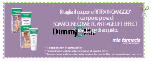 coupon da stampare