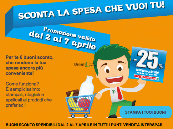 buoni sconto despar