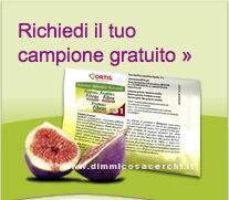 Campione gratuito alimentare Frutta e Fibre