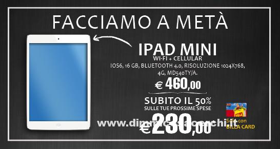 Apple iPad Mini a metà prezzo da Billa! - DimmiCosaCerchi