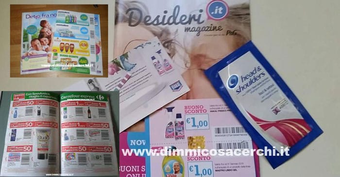 Riviste con coupon e buoni sconto