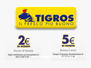 Buoni sconto Tigros