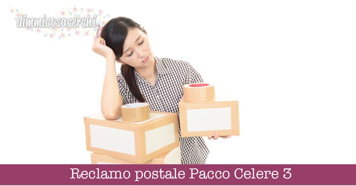 Reclamo postale Pacco Celere 3