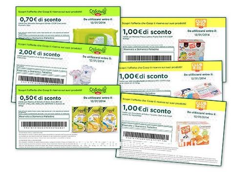 Coupon spesa Coop Crescendo