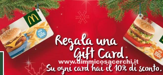 Gift card McDonald's