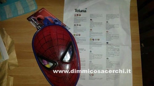 Astuccio Spiderman omaggio