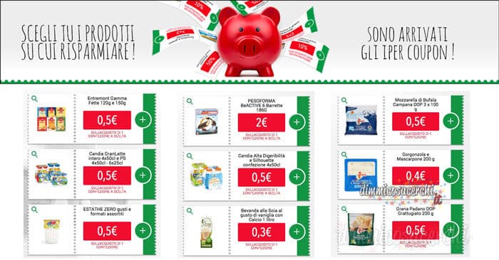 Buoni sconto "Iper Coupon" Iper la Grande I