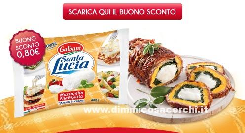 Buono Sconto Santa Lucia Mozzarella