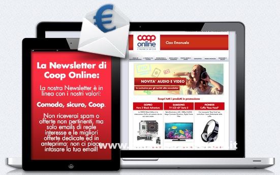 Buono sconto Coop Online