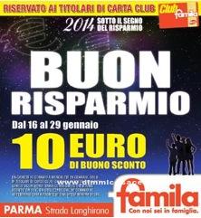 Coupon spesa famila