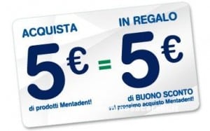 Buono sconto Mentadent