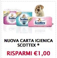 Buono sconto Scottex carta Igienica