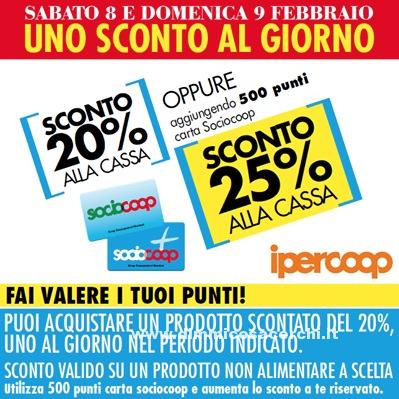 Uno sconto al giorno all'Ipercoop Meduna