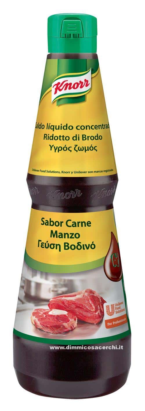 Campione omaggio Knorr brodo di manzo