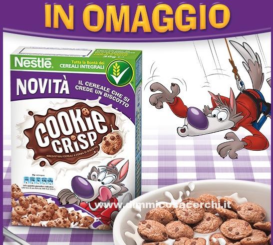 Campione omaggio cereali Cookie Crisp