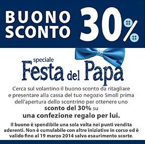 Coupon da ritagliare Smoll Festa del papà