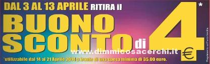 Coupon spesa CoopCa alle casse