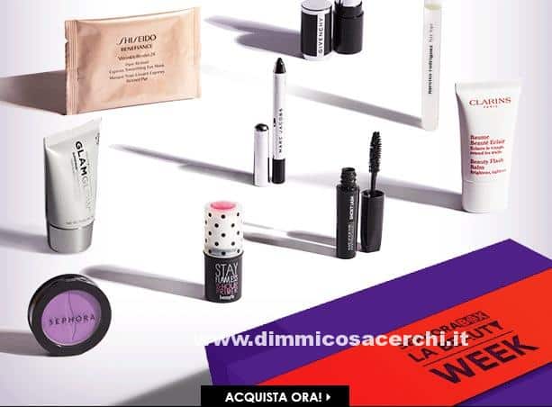 Sephora Box in omaggio con gli ordini