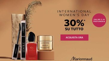 Marionnaud: per la festa della donna