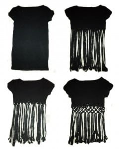 riciclare una t-shirt