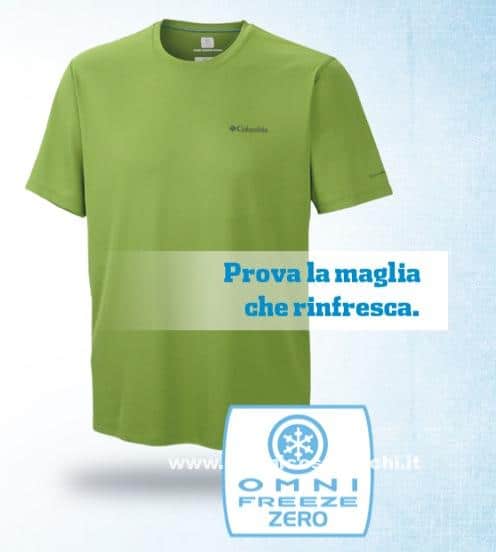 la maglia che rinfresca