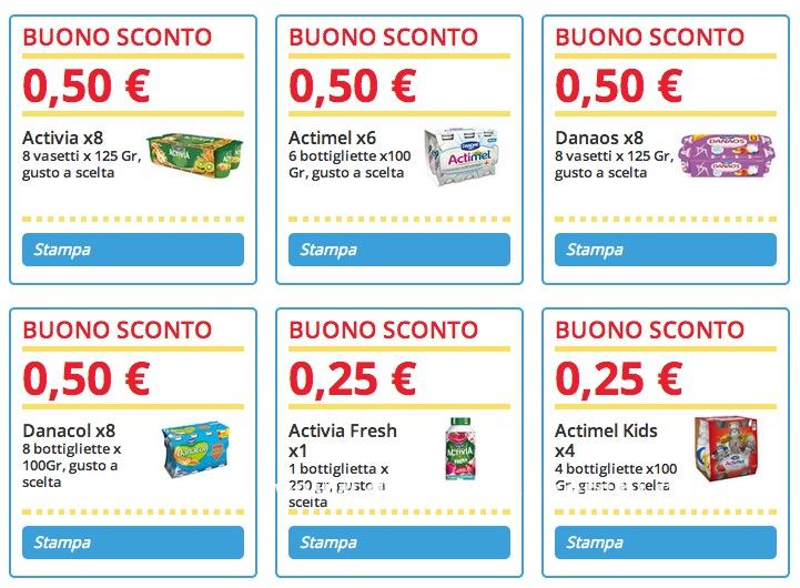 Risparmia con i buoni Danone di Maggio