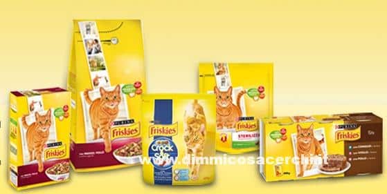 Friskies cane e gatto gratis