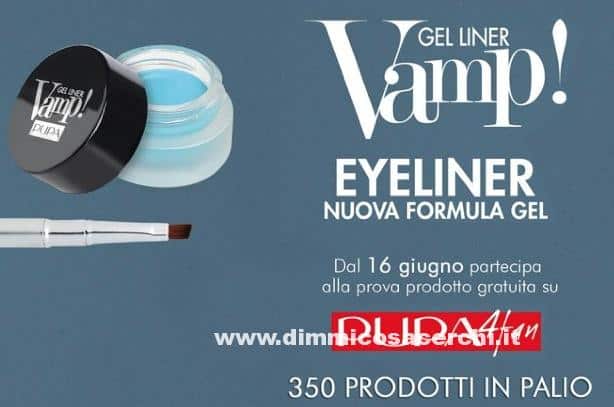 Vamp gel Liner diventa tester su Pupa4fan