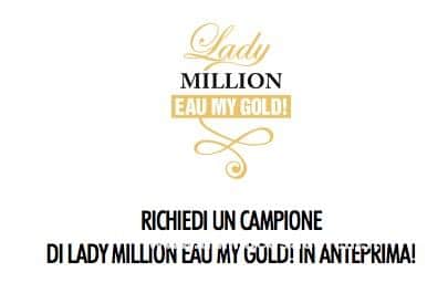 campione Lady MILLION Eau My Gold