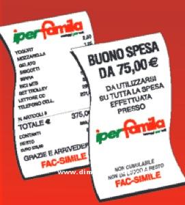 Buono Spesa IperFamila DossoBuono VR