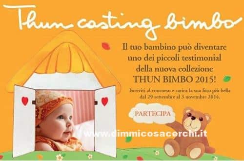 Casting Thun partecipa e ricevi una sorpresa