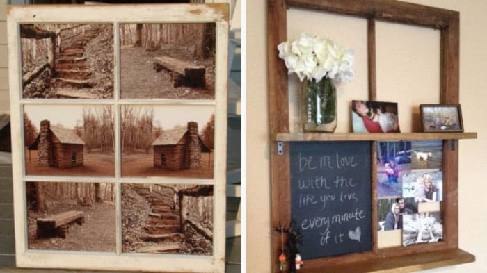 Come riciclare vecchie finestre: foto gallery con tante idee!