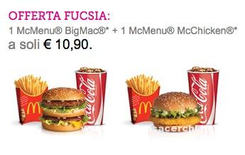 Coupon Mc Donald per Mc Drive