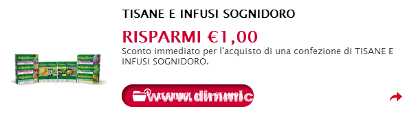 coupon sogni d'oro