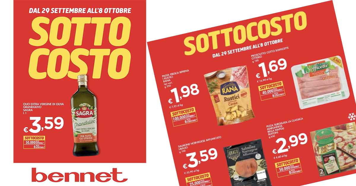 sottocosto bennet