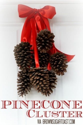 Decorazioni da realizzare con le pigne - Idee Natale 2014