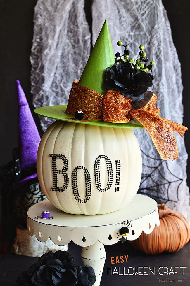 Zucche di Halloween idee per decorarle