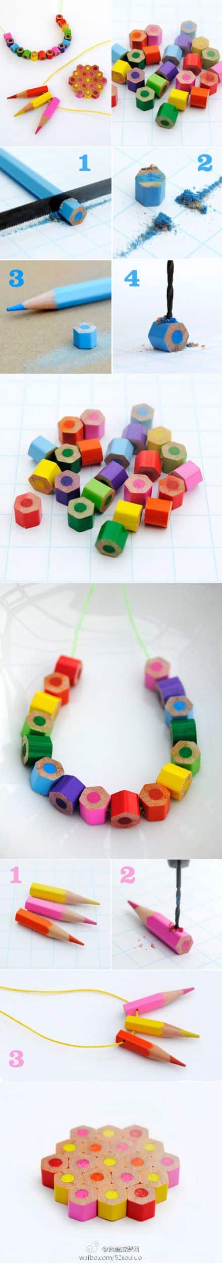 Come riciclare le matite colorate