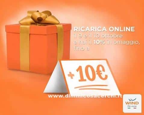 Bonus ricarica Wind online