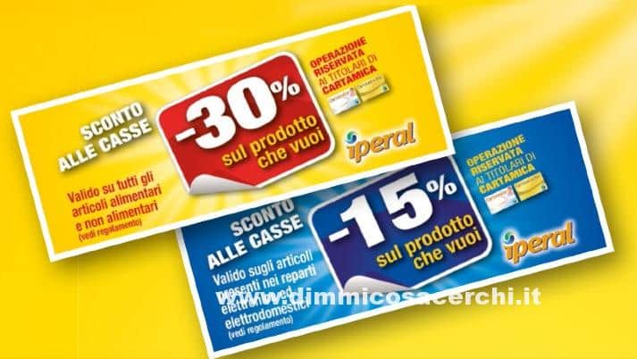 Buoni sconto Iperal