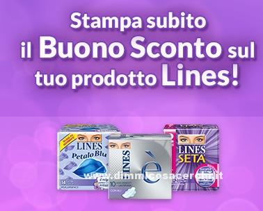 Buoni sconto Lines da stampare