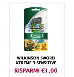 Buono sconto Wilkinson Sword Xtreme