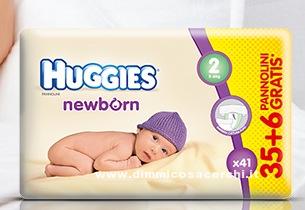 Campione omaggio Huggies NewBorn