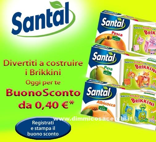 Coupon Santal Brikkini da stampare