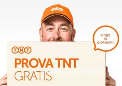 Spedisci gratis con TNT i tuoi pacchi