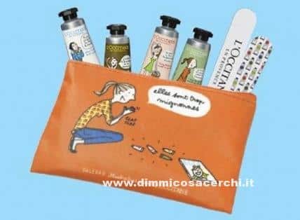 Trousse L'Occitane omaggio con 15€ di ordine