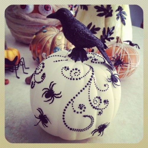 Zucche di Halloween idee per decorarle