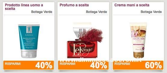 Buoni sconto Bottega Verde su Dimmicosacerchi