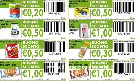 Buoni sconto Famila di Novembre